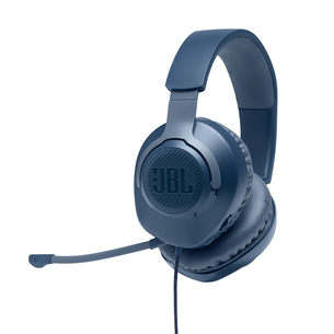 Ausinės JBL Quantum 100, Mėlynos