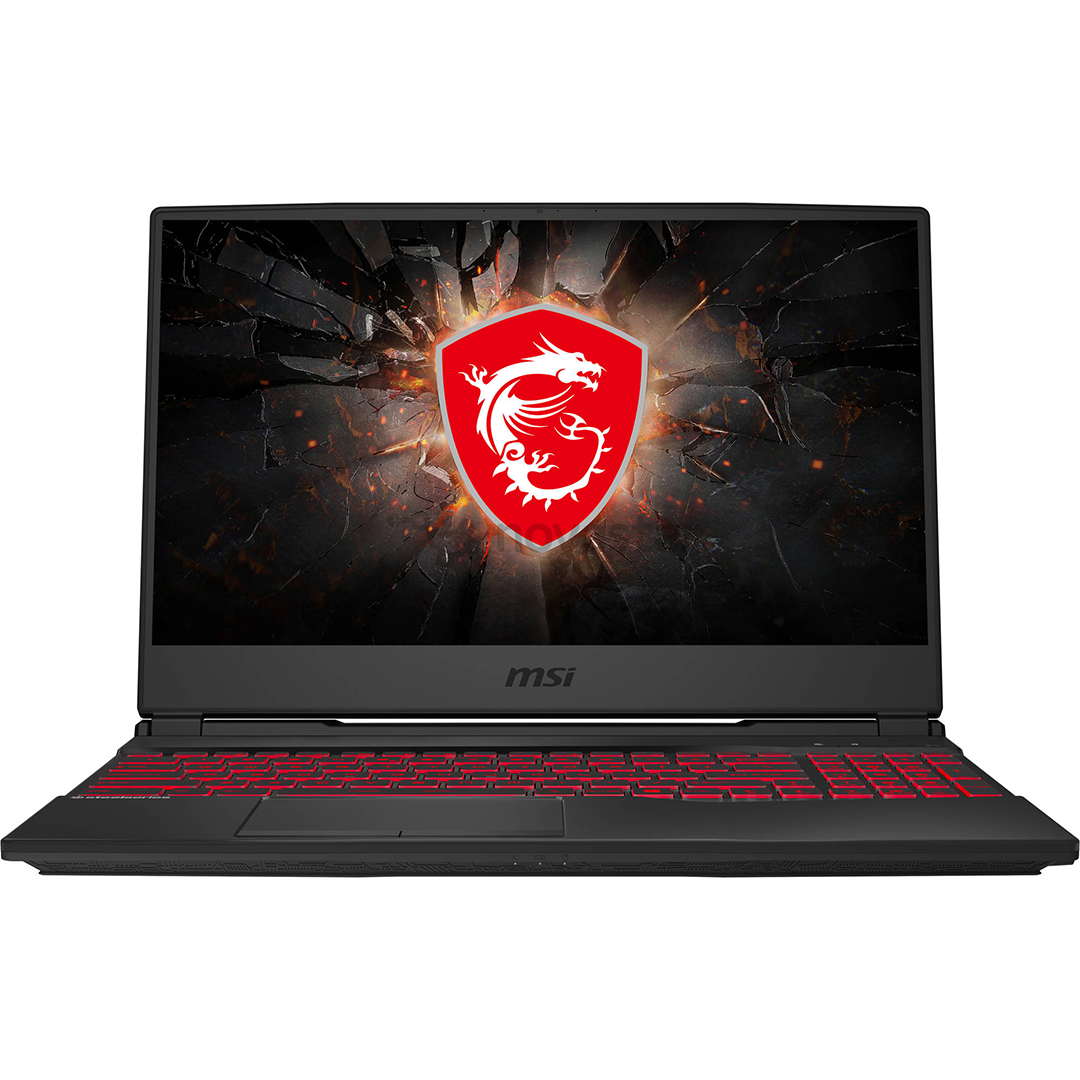 Nešiojamas kompiuteris MSI GL65 Leopard 10SDR/Intel Core i7-10750H/nVidia GeForce GTX 1660 Ti 6 GB/SSD 512GB/RAM 16GB/ENG/W10H