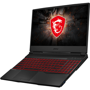 Nešiojamas kompiuteris MSI GL65 Leopard 10SDR/Intel Core i7-10750H/nVidia GeForce GTX 1660 Ti 6 GB/SSD 512GB/RAM 16GB/ENG/W10H