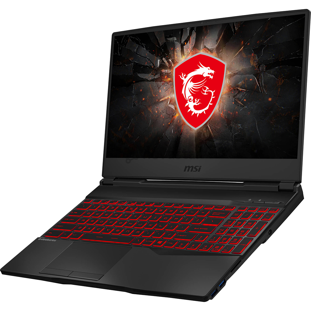 Nešiojamas kompiuteris MSI GL65 Leopard 10SDR/Intel Core i7-10750H/nVidia GeForce GTX 1660 Ti 6 GB/SSD 512GB/RAM 16GB/ENG/W10H