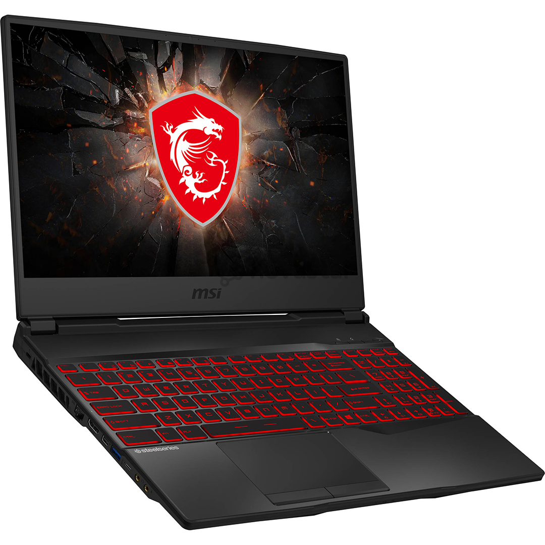 Nešiojamas kompiuteris MSI GL65 Leopard 10SDR/Intel Core i7-10750H/nVidia GeForce GTX 1660 Ti 6 GB/SSD 512GB/RAM 16GB/ENG/W10H