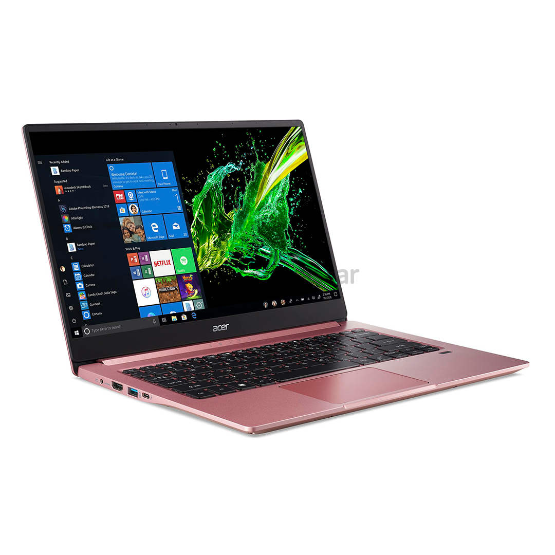 Nešiojamas kompiuteris Acer Swift 3 SF314-57/Intel Core i5-1035G1/Intel UHD Graphics/SSD 512GB/RAM 8GB/Nordic/W10H
