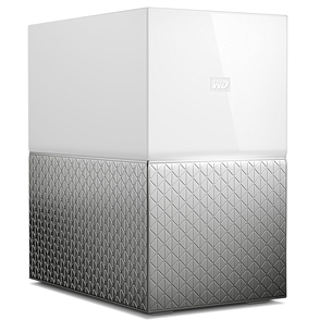 Išorinis diskas Western Digital My Cloud Home Duo NAS, 8 TB WDBMUT0080JWT-EESN