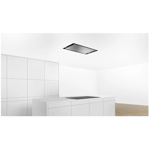 Bosch, 798 m³/h, width 90 cm, inox - Ceiling Cooker Hood