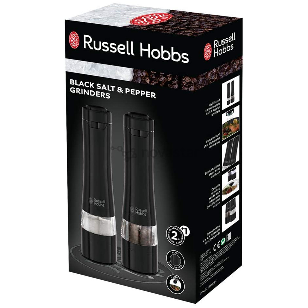 Russell Hobbs, black - Salt & Pepper Grinders
