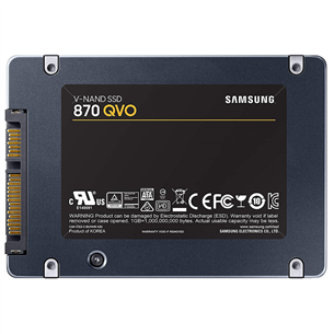 Samsung 870 QVO, 2,5", SATA 3.0, 1 ТБ - SSD