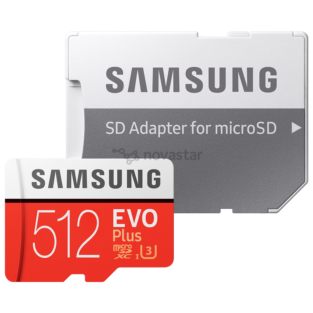 Atminties kortelė Samsung Micro SDXC 512GB Ultra SDXC + SD adapteris EVO plus