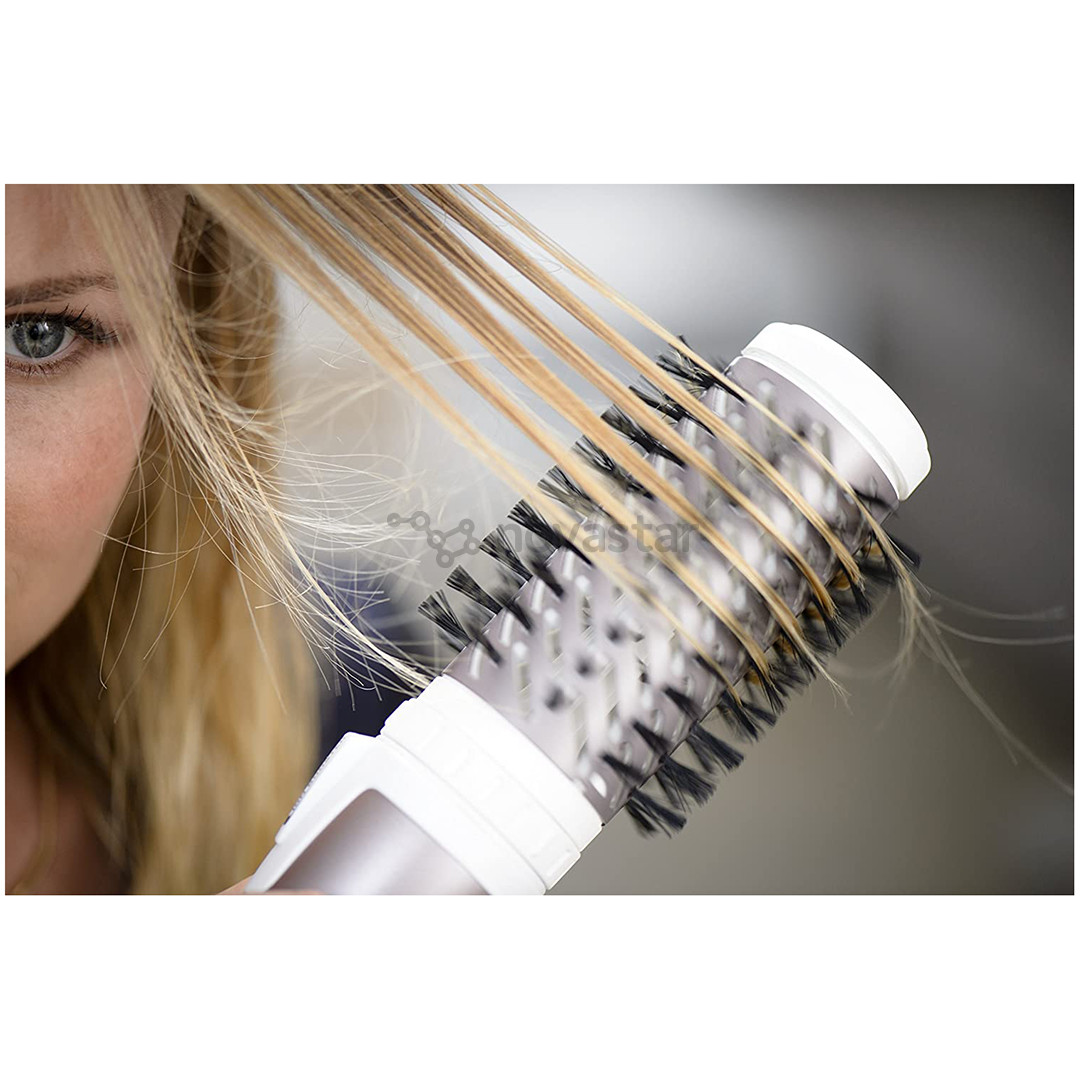 Rowenta Brush Activ Premium Care, 1000 W, white/rose gold - Rotating airbrush