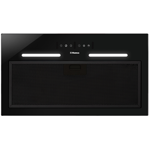 Hansa, 462 m³/h, width 55 cm, black - Built-in Cooker Hood