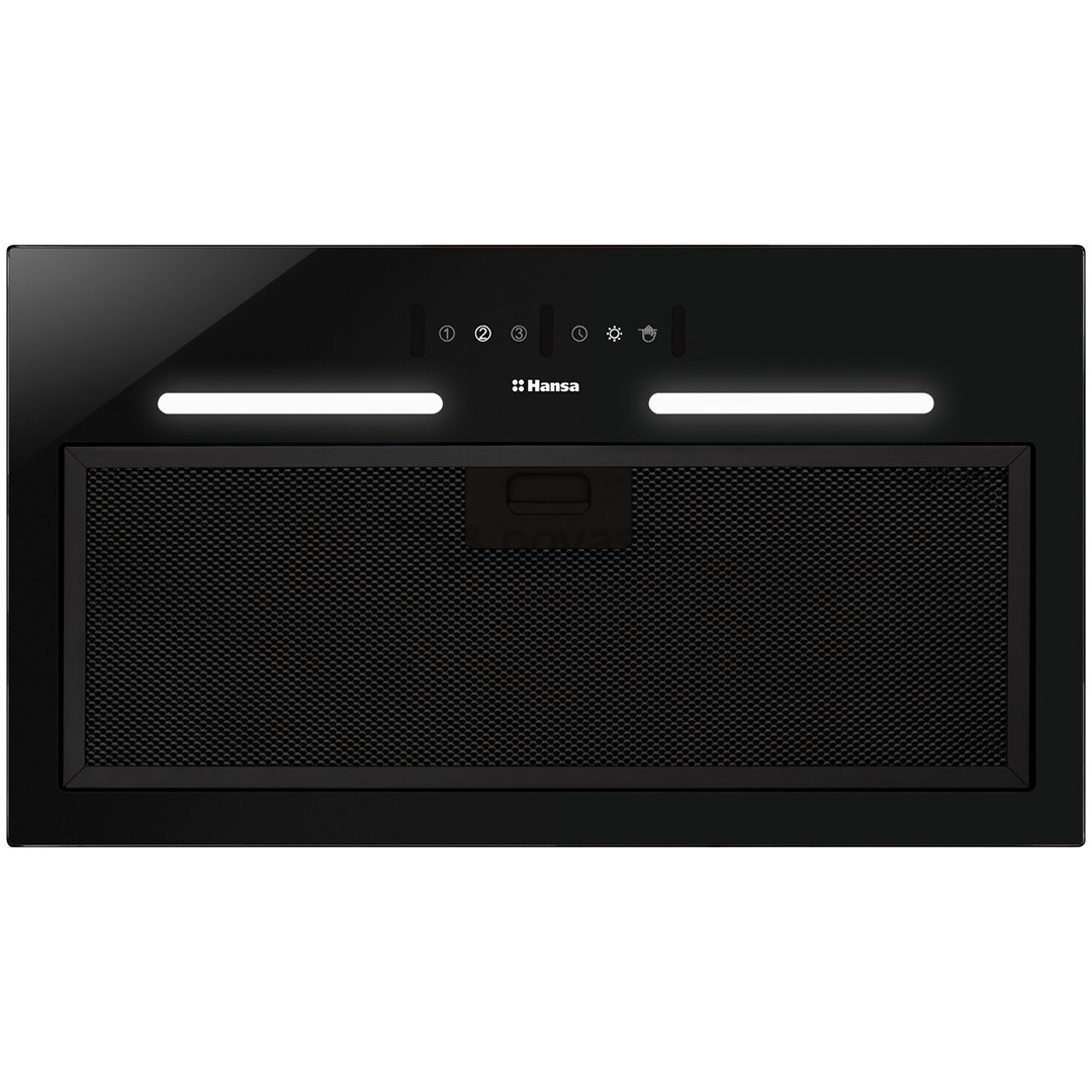 Hansa, 462 m³/h, width 55 cm, black - Built-in Cooker Hood