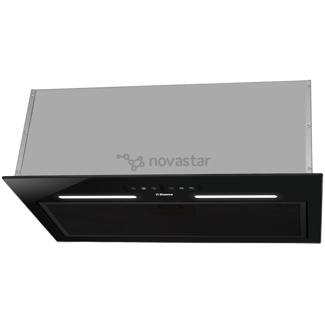 Hansa, 462 m³/h, width 55 cm, black - Built-in Cooker Hood