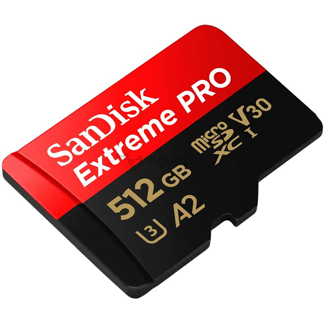 Atminties kortelė SanDisk MicroSDXC Extreme PRO, 512GB