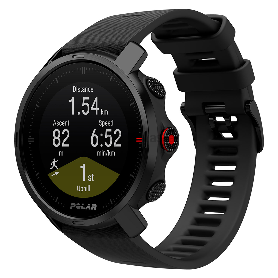 Išmanusis laikrodis Polar GRIT X, M/L, Juodas