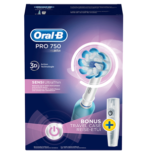 Elektrinis dantų šepetėlis Braun Oral-B Pro 750