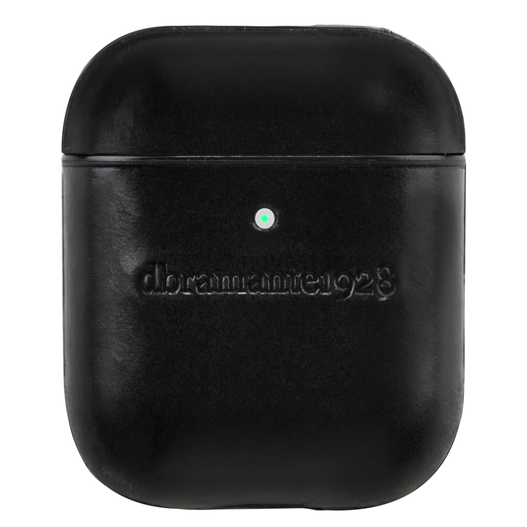 Dėkliukas Airpods case dbramante1928 Copenhagen, Odinis, Juodas