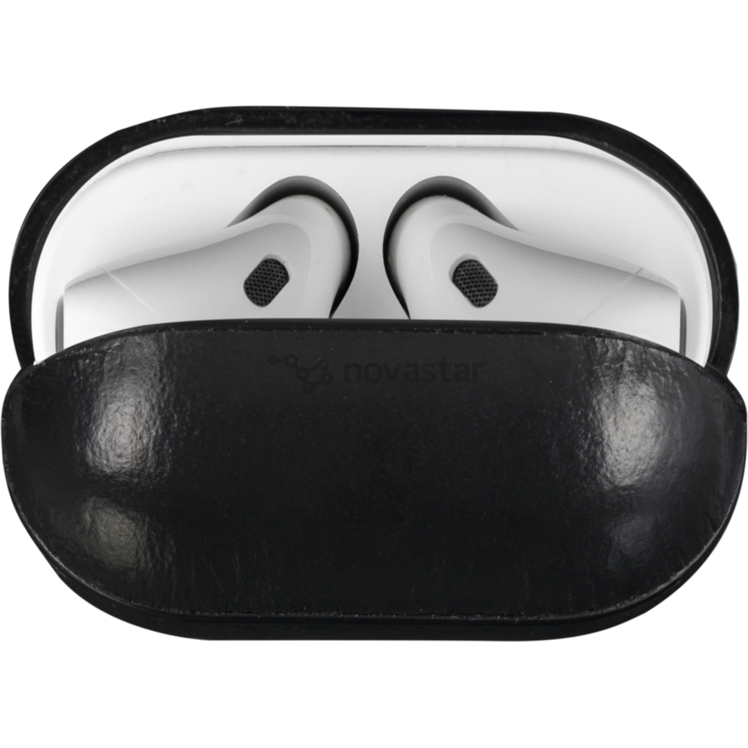 Dėkliukas Airpods case dbramante1928 Copenhagen, Odinis, Juodas