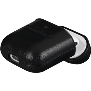 Dėkliukas Airpods case dbramante1928 Copenhagen, Odinis, Juodas