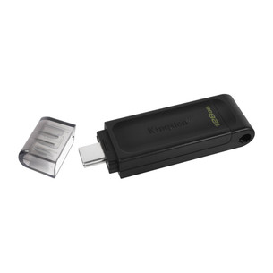 Kingston DataTraveler 70, USB-C, 128 ГБ, черный - Флеш-накопитель