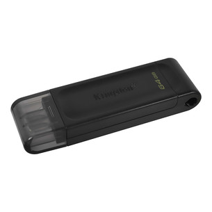 Kingston DataTraveler 70, USB-C, 64 ГБ, черный - Флеш-накопитель DT70/64GB