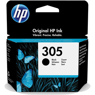 Rašalo kasetė Ink HP 305, Juoda