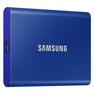 Išorinis diskas SSD Samsung T7 1TB, USB 3.2, Mėlynas MU-PC1T0H/WW