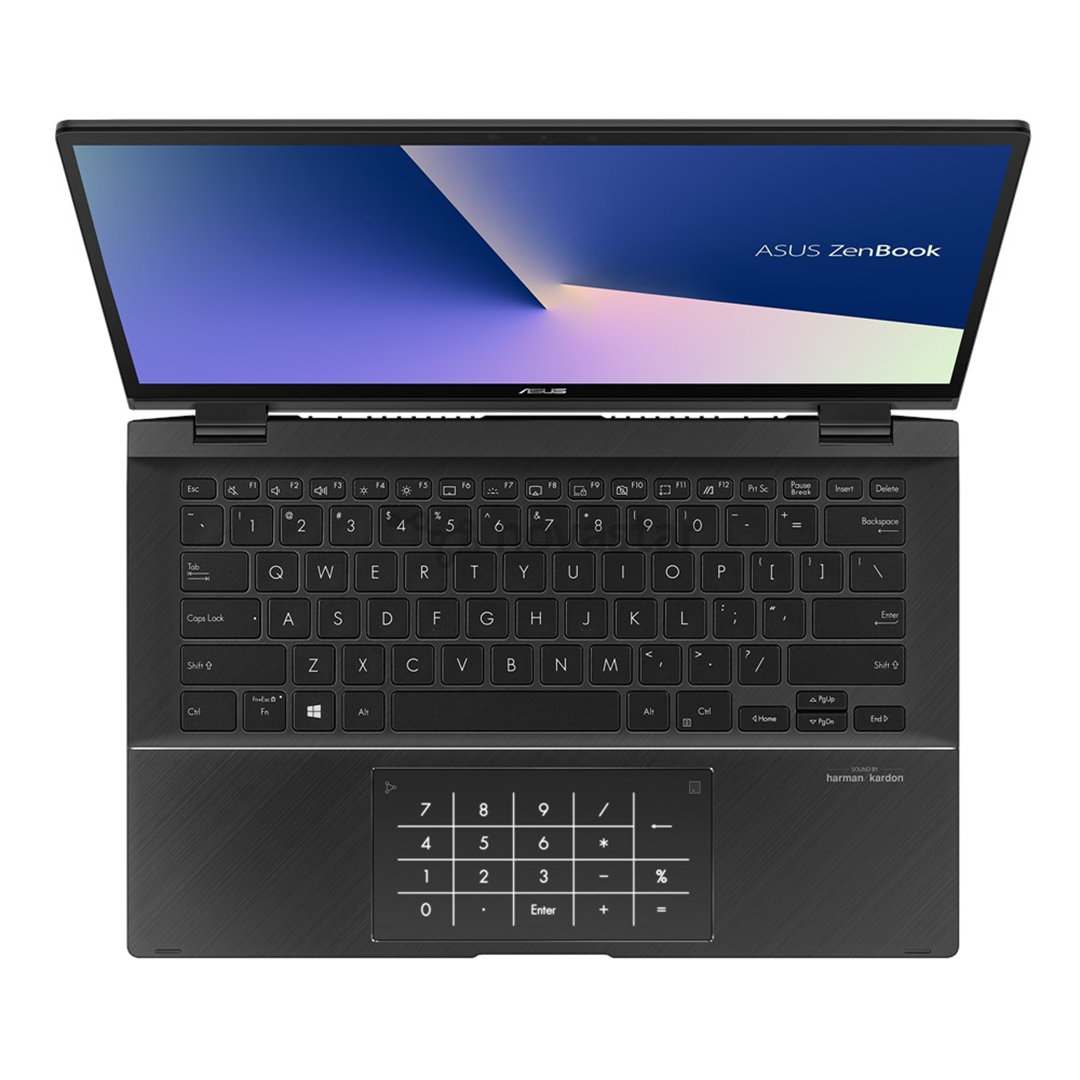 Nešiojamas kompiuteris ASUS ZenBook Flip 14 UX463FA/Intel Core i7-10510U/Intel UHD Graphics 620/SSD 512GB/RAM 16GB/ENG/W10P