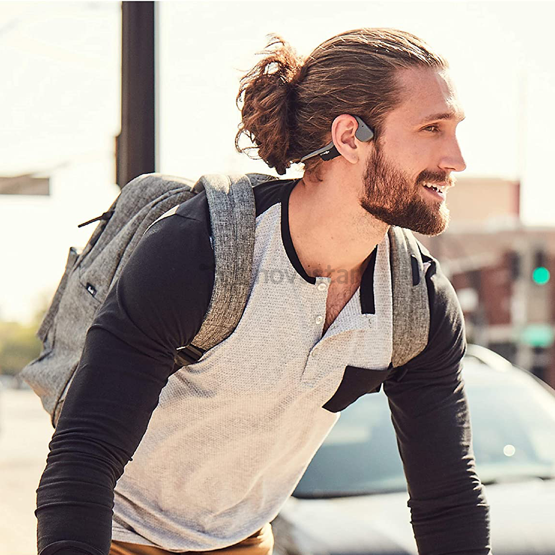 Ausinės Aftershokz Air Slate, belaidės, Pilkos