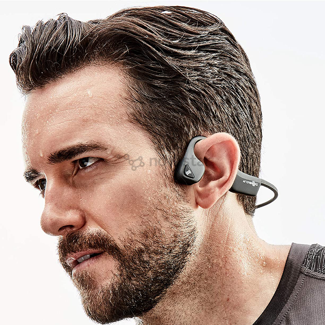 Ausinės Aftershokz Air Slate, belaidės, Pilkos