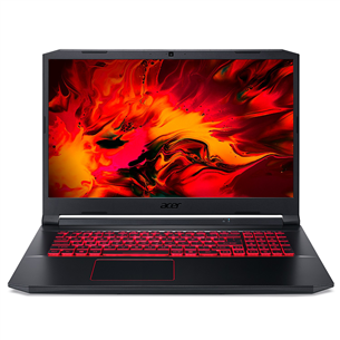 Nešiojamas kompiuteris Acer Nitro AN517-52/Intel Core i5-10300H/nVidia GeForce GTX 1650 4 GB/SSD 512GB/RAM 8GB/ENG/W10H