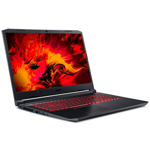Nešiojamas kompiuteris Acer Nitro AN517-52/Intel Core i5-10300H/nVidia GeForce GTX 1650 4 GB/SSD 512GB/RAM 8GB/ENG/W10H
