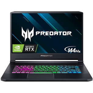 Nešiojamas kompiuteris Acer Predator Triton PT515-52/Intel Core i7/nVidia GeForce RTX 2070 8 GB/SSD 1TB/RAM16GB(Keista baterija)