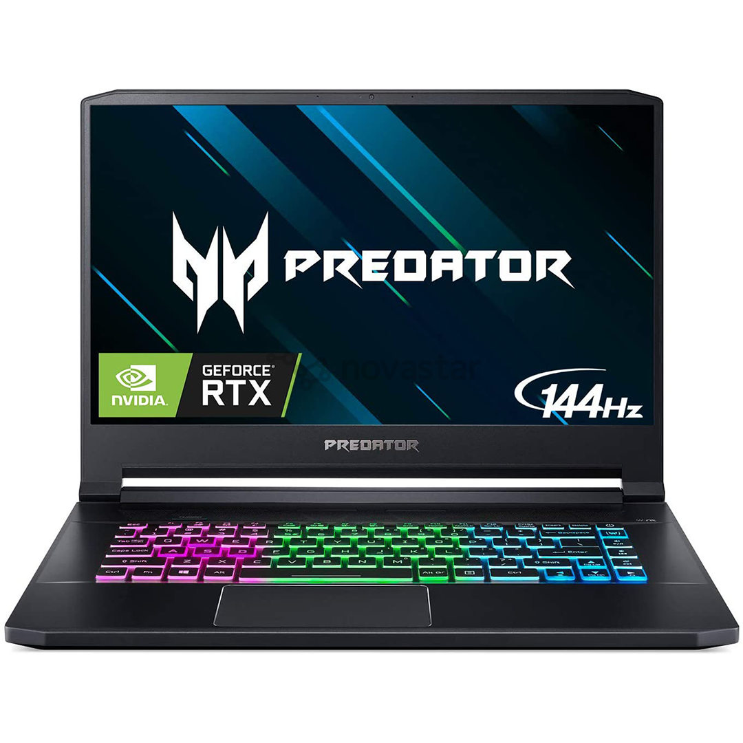 Nešiojamas kompiuteris Acer Predator Triton PT515-52/Intel Core i7/nVidia GeForce RTX 2070 8 GB/SSD 1TB/RAM16GB(Keista baterija)
