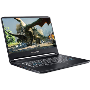 Nešiojamas kompiuteris Acer Predator Triton PT515-52/Intel Core i7/nVidia GeForce RTX 2070 8 GB/SSD 1TB/RAM16GB(Keista baterija)