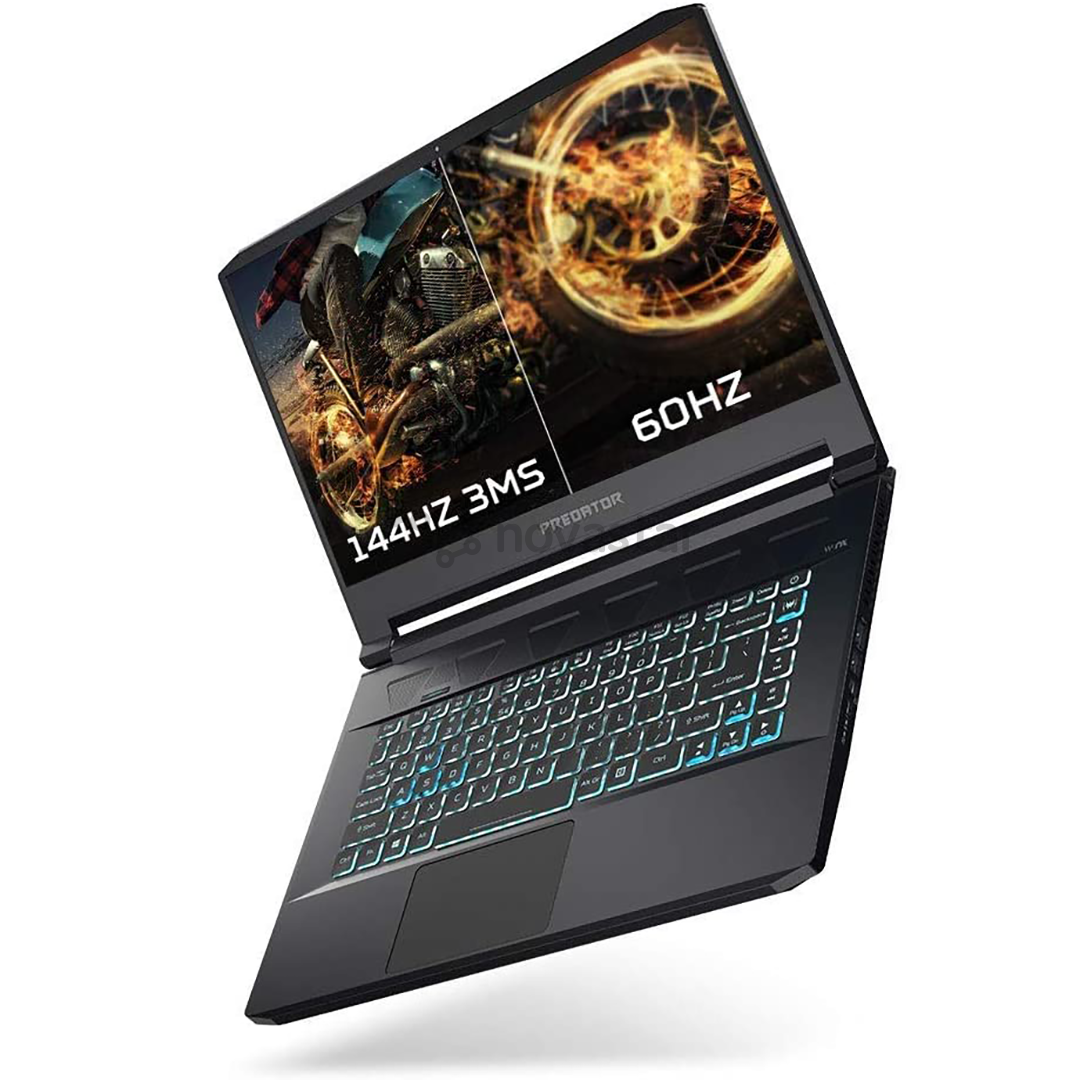 Nešiojamas kompiuteris Acer Predator Triton PT515-52/Intel Core i7/nVidia GeForce RTX 2070 8 GB/SSD 1TB/RAM16GB(Keista baterija)