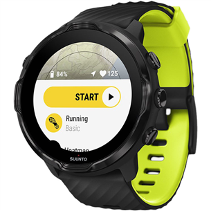 Išmanusis laikrodis Suunto 7, Black/Lime