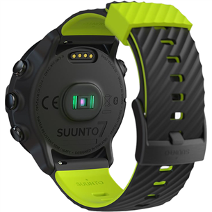 Išmanusis laikrodis Suunto 7, Black/Lime