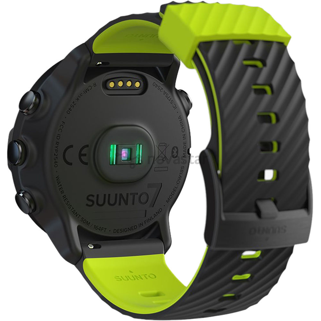 Išmanusis laikrodis Suunto 7, Black/Lime