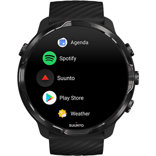 Išmanusis laikrodis Suunto 7, Black/Lime