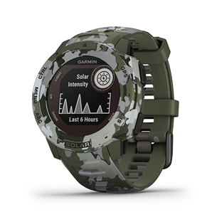 Išmanusis laikrodis Garmin Instinct Solar GPS, Lichen Camo