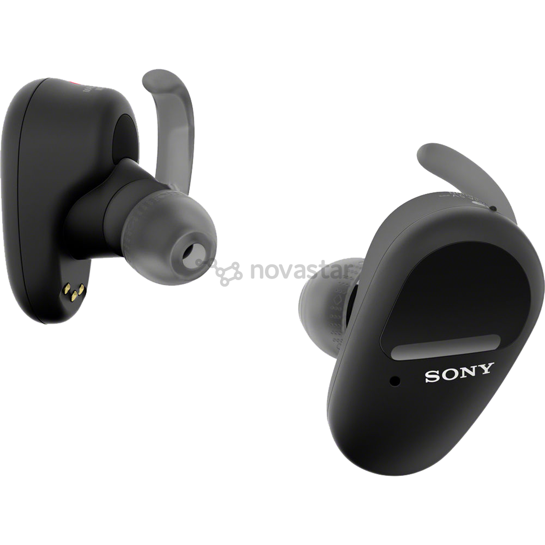 Ausinės Sony WFSP800NB.CE7, Belaidės, Juodos