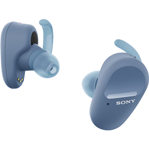 Ausinės Sony WFSP800NL.CE7, Belaidės, Mėlynos