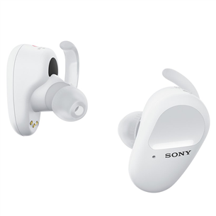 Ausinės Sony WFSP800NW.CE7, Belaidės, Baltos