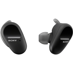 Ausinės Sony WFSP800NB.CE7, Belaidės, Juodos