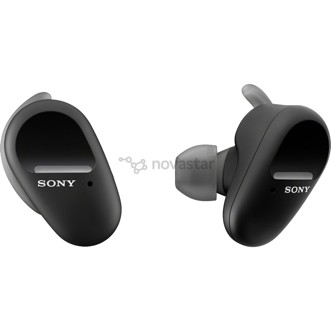 Ausinės Sony WFSP800NB.CE7, Belaidės, Juodos
