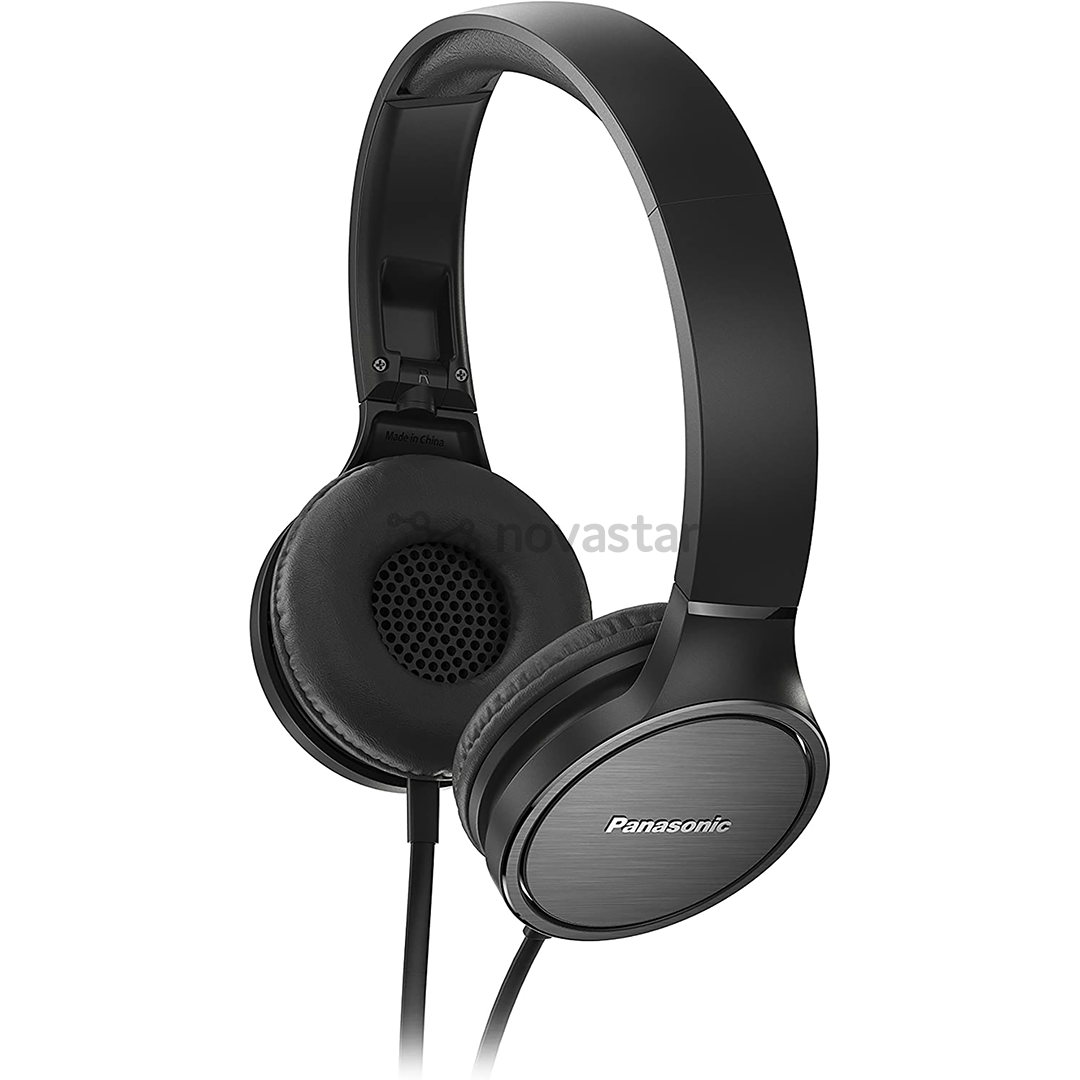Ausinės Panasonic RP-HF500ME-K, Juodos