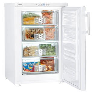 Liebherr, SuperFrost,  103 L, height 86 cm, white - Freezer GP1376-21