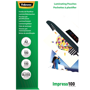 Laminavimo įdėklai Fellowes Laminating pouches A3 5351205