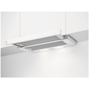 Electrolux, 370 m³/h, white - Built-in cooker hood LFP316FW