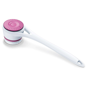 Beurer, white/pink - Body brush FC25