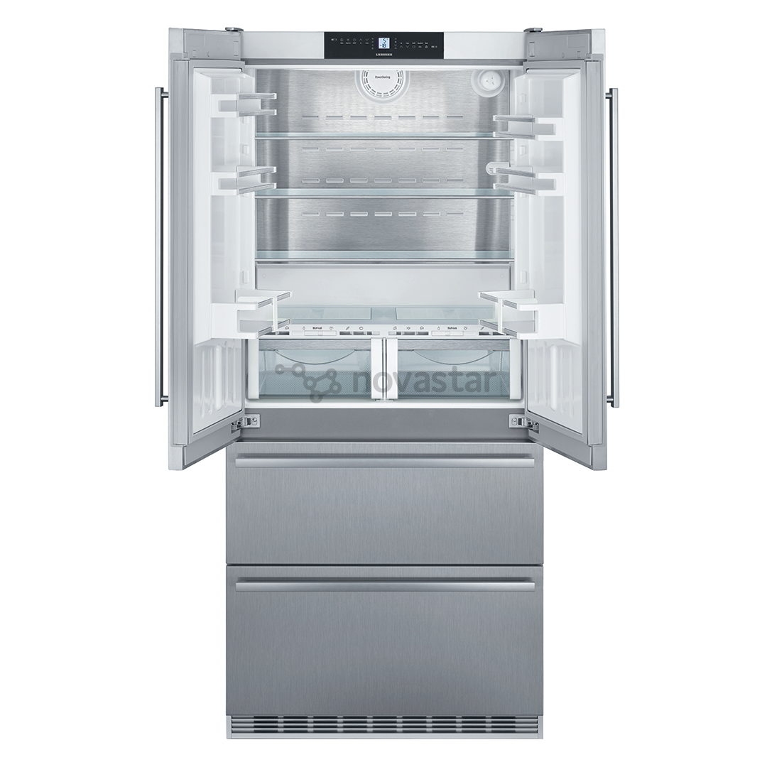 Liebherr, ice maker, 523 L, height 204 cm, inox SBS Refrigerator